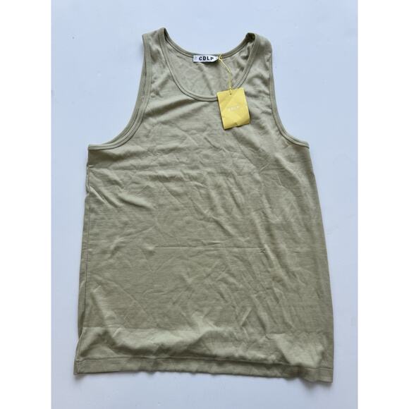 CDLP Rib Tank Top Lyocell Blend Sage XXL - Picture 1 of 5